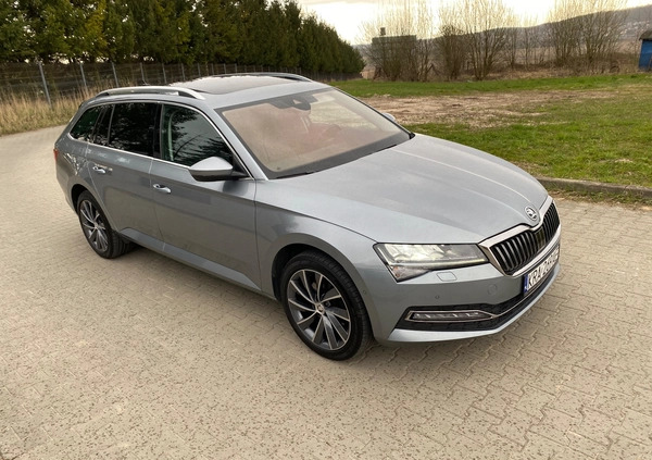 Skoda Superb cena 101900 przebieg: 177000, rok produkcji 2019 z Przemków małe 631